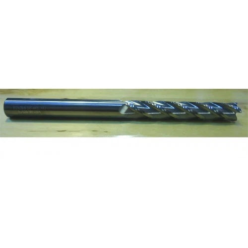 1/4" Solid Carbide 4 Flute End Mill Extra Long OAL 6" Made In USA HTC 1704256