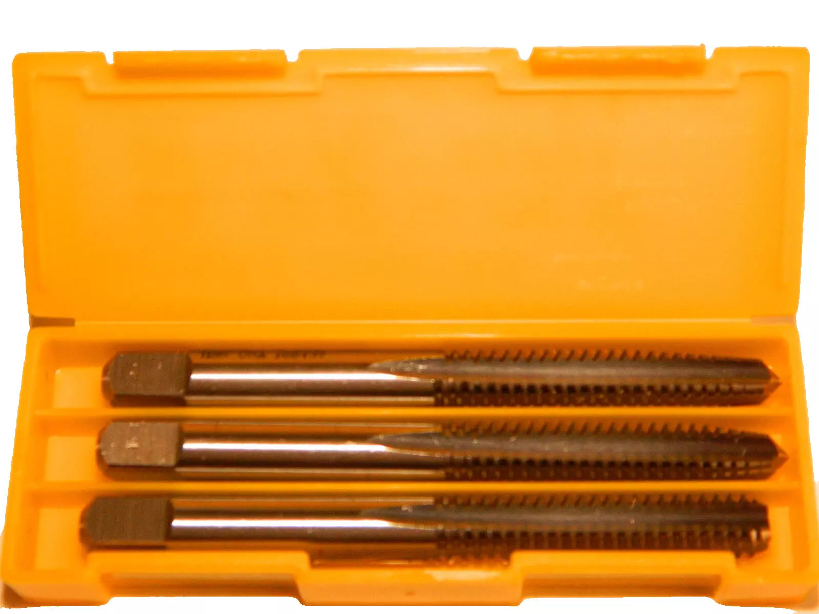 1/4-20 NC TAP SET 3 Piece HSS Taper Plug Bottoming H3 Made In USA Morse