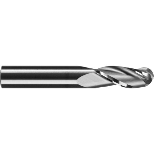 3/8" Solid Carbide 3 Flute BALL NOSE END MILL Standard Length USA 135