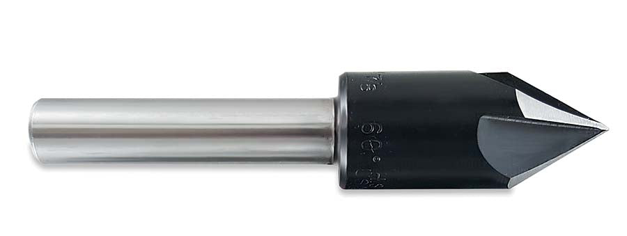 1/2" Solid Carbide Countersink 82 Degree 3 Flute Made In USA Chatterless Tool