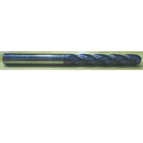 7/16" Solid Carbide 4 Flute BALL NOSE END MILL Extra Extra LONG ALTIN USA 778