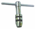 3 Piece Tap Wrench Set T-Handle Plain Style #0 to 1/2" Hardened Jaws