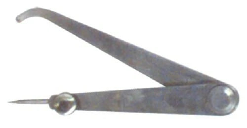 4" Hermaphrodite Calipers Edge Scribe Dividers Protractor Layout Part Marker HC4