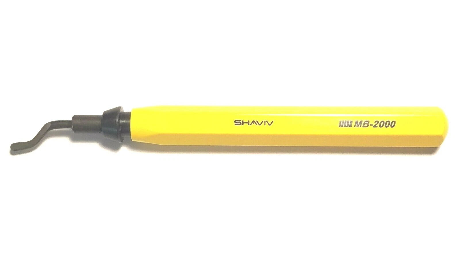Deburring Tool Solution Yellow Tough Steel Edges Burr E-100 MB-2000 Shaviv
