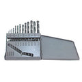 13 Piece Metric Oxide Drill Bit Set 1 mm to 7 mm by .5 mm Jobber Made In USA 8030