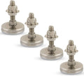 Stainless Steel Leveling Feet Outdoor Projects 3/8-16 4 Prong T-Nuts 4 PACK