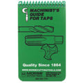 Machinist's Guide for Taps MORSE Pocket Manual Handbook Green Book